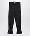 The Attico Black nylon trousers