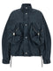 The Attico Blue Utility Bomber Jacket