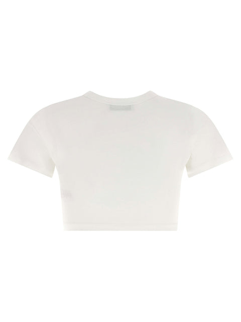 The Attico Bustier Crop T-shirt