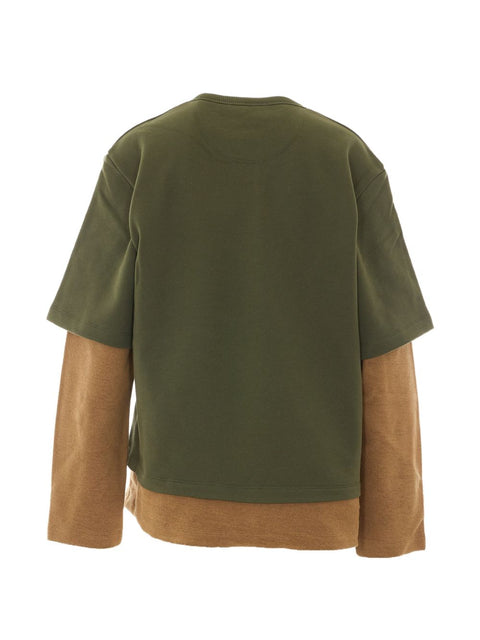 The Attico Color-Block Button Shirt
