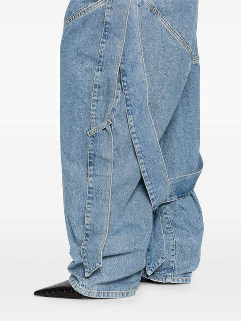 The Attico Denim cotton jeans