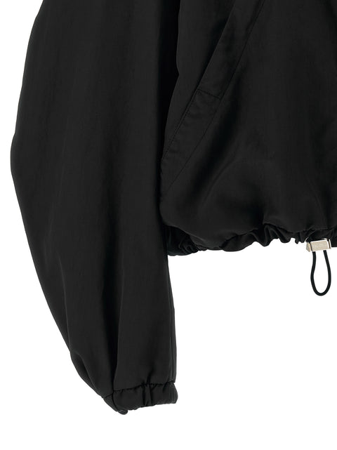 The Attico Hooded Bomber Jacket