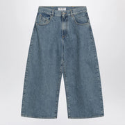 The Attico Light blue cropped jeans