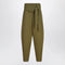 The Attico Military green wool gabardine trousers
