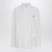 The Attico Oversized white cotton shirt