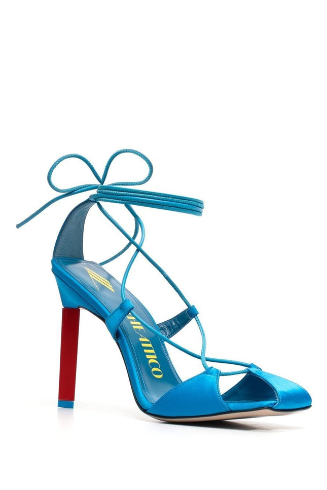 The Attico Sandals Clear Blue-women > shoes > sandals-The Attico-Urbanheer