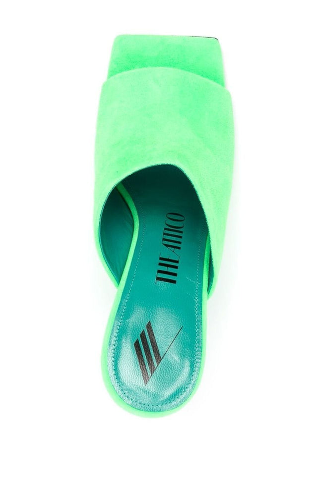 The Attico Sandals Green-women > shoes > sandals-The Attico-Urbanheer