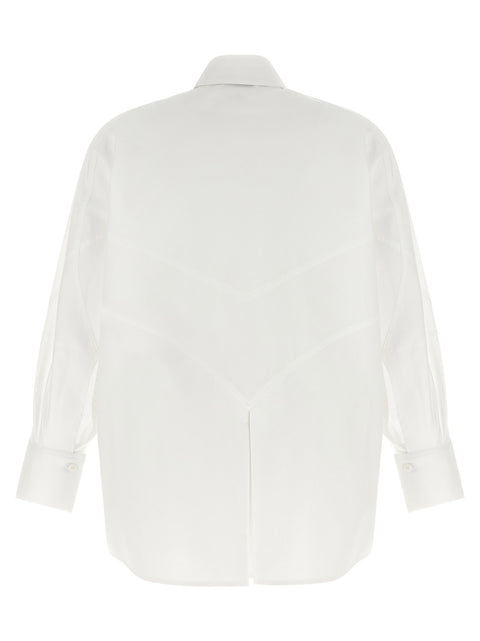 The Attico Shaped Hem Shirt