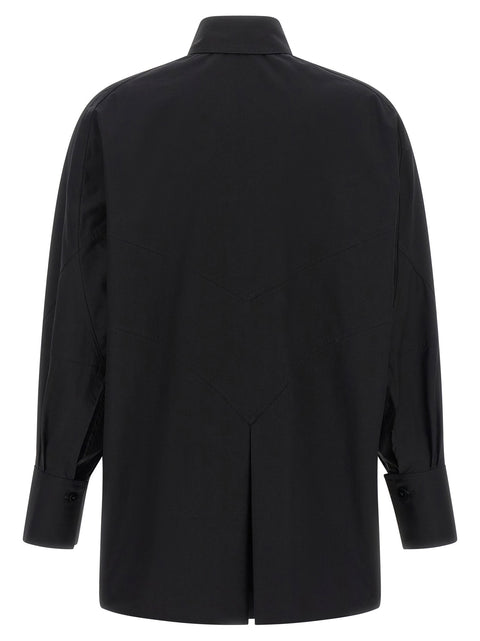 The Attico Shaped Hem Shirt