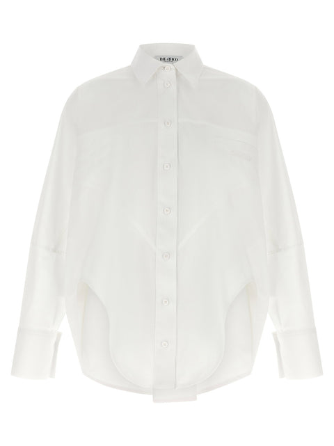 The Attico Shaped Hem Shirt