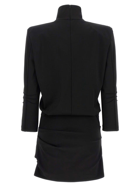 The Attico Structured Shoulder Dress