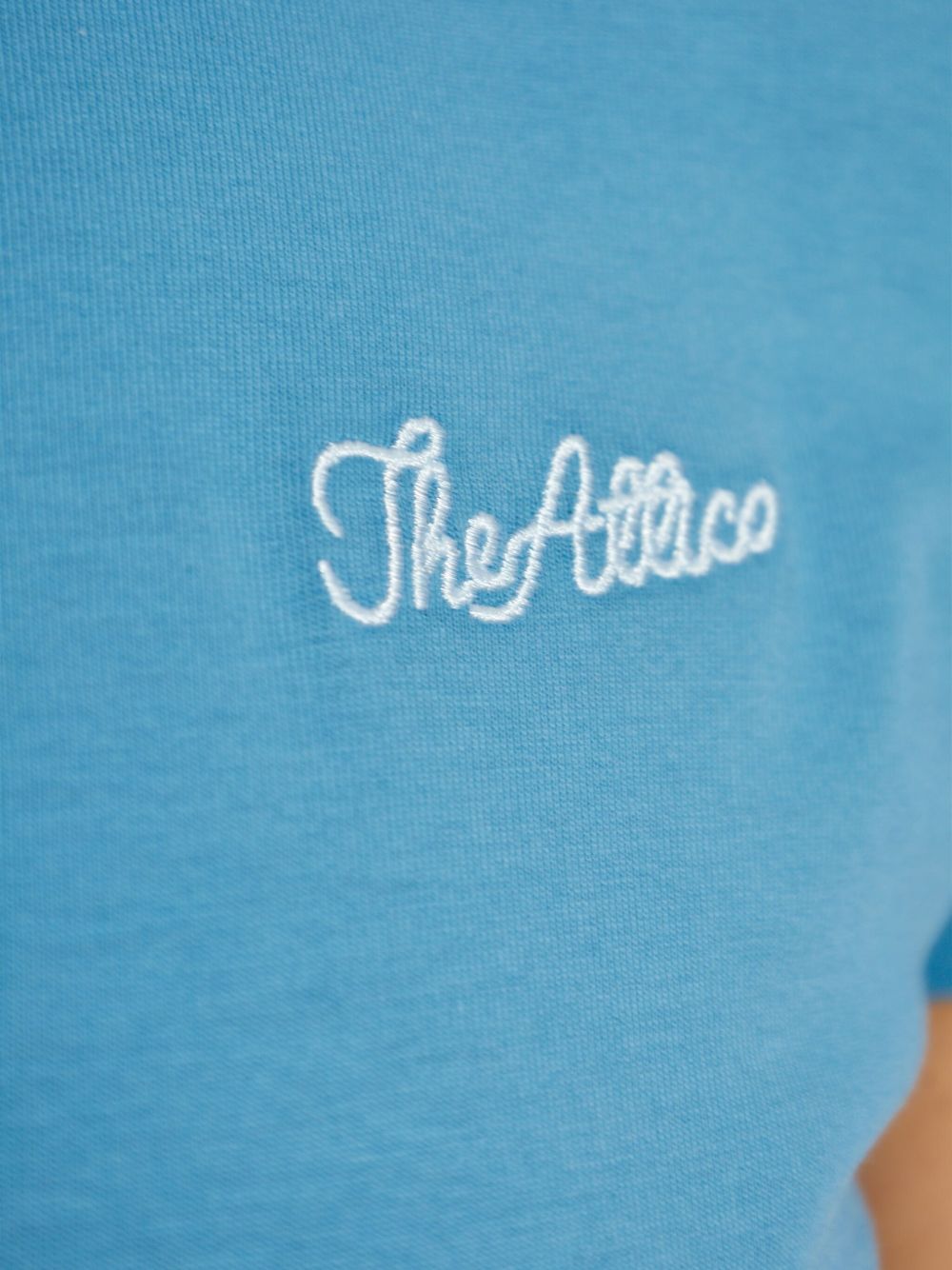 The Attico T-shirts and Polos Clear Blue