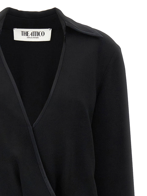 The Attico Wrap Dress