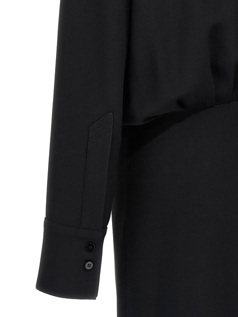 The Attico Wrap Dress