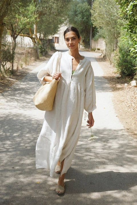 The Bonita Dress // Moon-Dress-Beachwood-Bust: 42" Length: 55"-Urbanheer