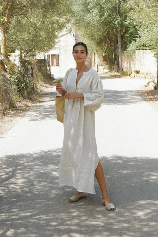 The Bonita Dress // Moon-Dress-Beachwood-Bust: 42" Length: 55"-Urbanheer