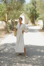The Bonita Dress // Moon-Dress-Beachwood-Bust: 42" Length: 55"-Urbanheer