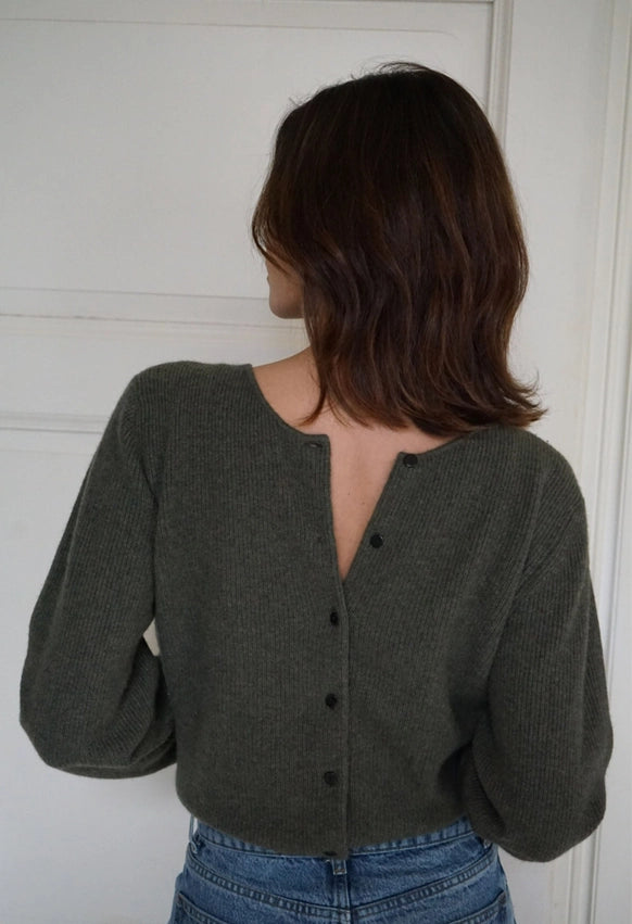 The Cashmere Bianca Top // Fern-Cardigan-Beachwood Baby-S-Urbanheer