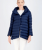 The Chelsea A-frame | Down Coat | Ink Navy