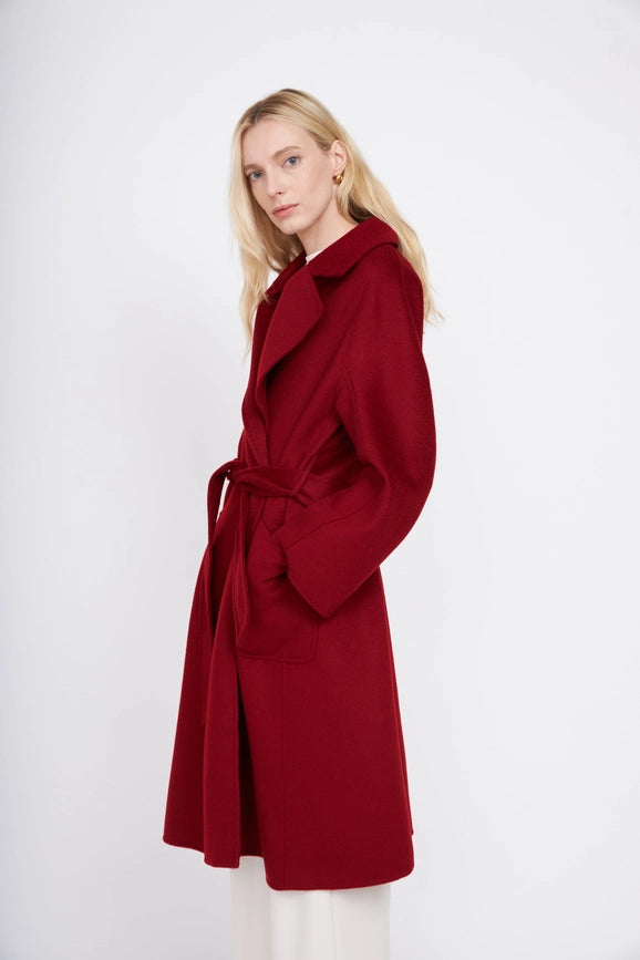 The Classic Wrap Coat - Burgundy-Coats-Pissenlit-S-Burgundy-Urbanheer