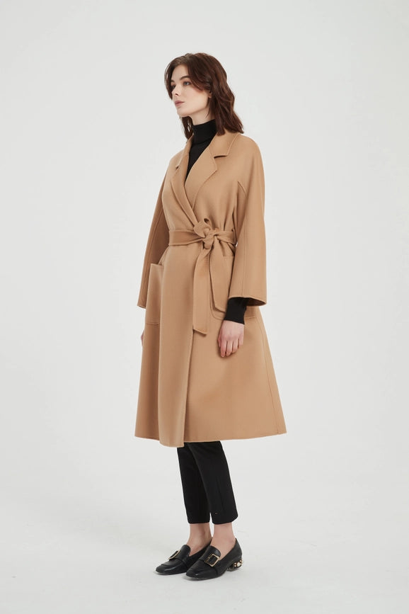 The Classic Wrap Coat - Camel-Coats-Pissenlit-S-Camel-Urbanheer