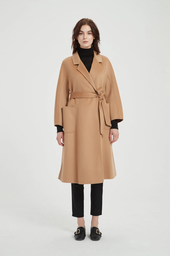 The Classic Wrap Coat - Camel-Coats-Pissenlit-S-Camel-Urbanheer