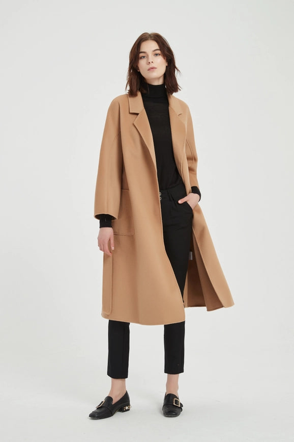 The Classic Wrap Coat - Camel-Coats-Pissenlit-S-Camel-Urbanheer