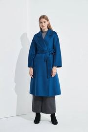The Classic Wrap Coat Royal Blue-Coats-Pissenlit-S-Royal Blue-Urbanheer