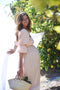 The Deia Dress // Blush-Dress-Beachwood-100% Linen-Urbanheer