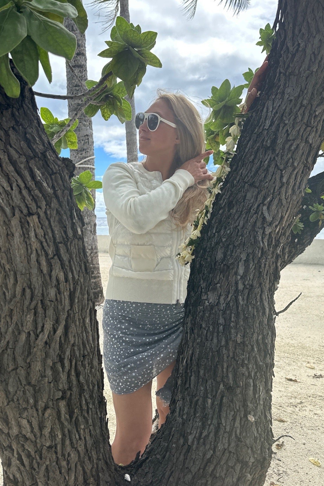 The Duchess | Down / Wool Jacket | Ivory