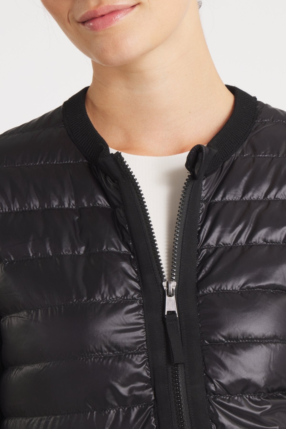 The Duchess | Down / Wool Jacket | Midnight Black