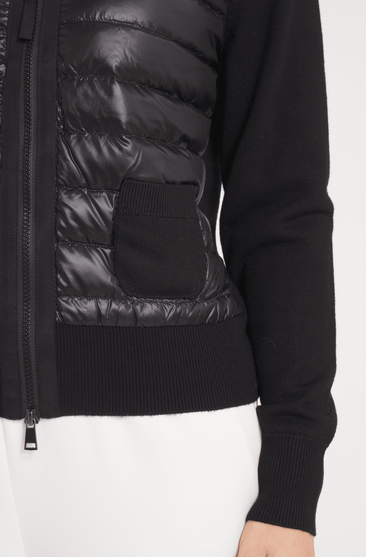 The Duchess | Down / Wool Jacket | Midnight Black