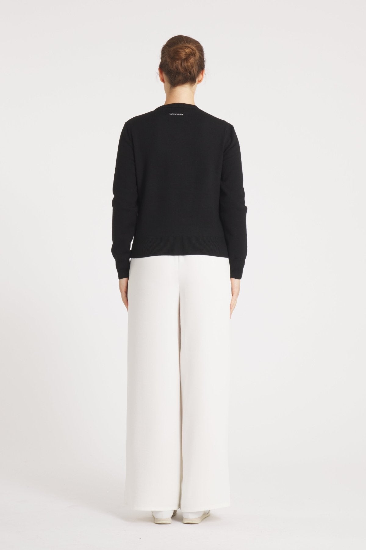 The Duchess | Down / Wool Jacket | Midnight Black