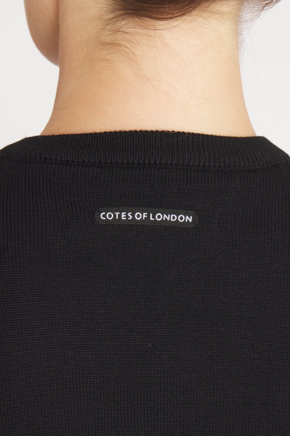 The Duchess | Down / Wool Jacket | Midnight Black