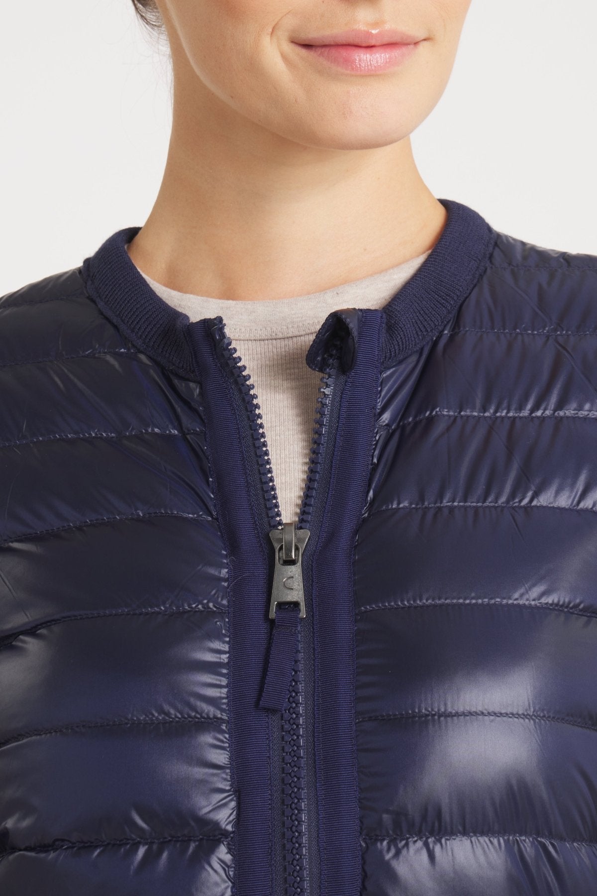 The Duchess | Down / Wool Jacket | Navy