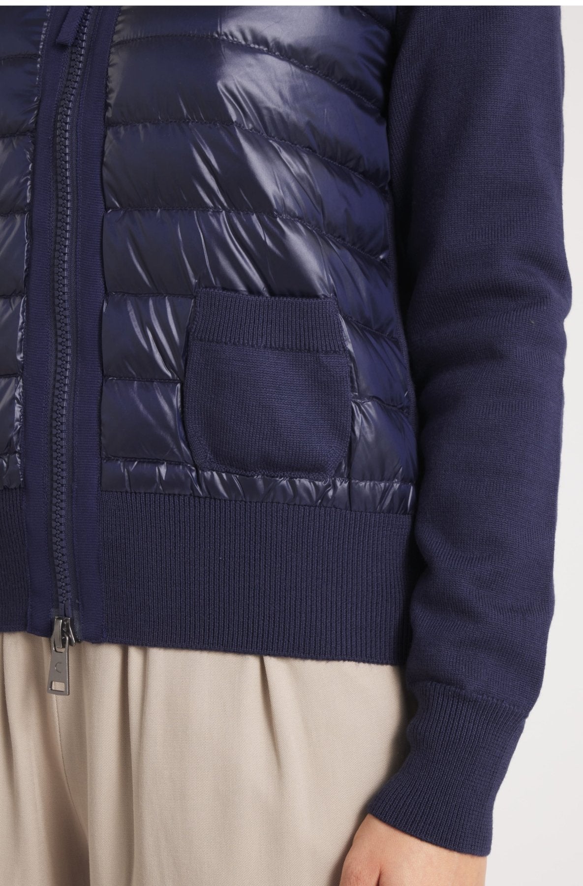 The Duchess | Down / Wool Jacket | Navy