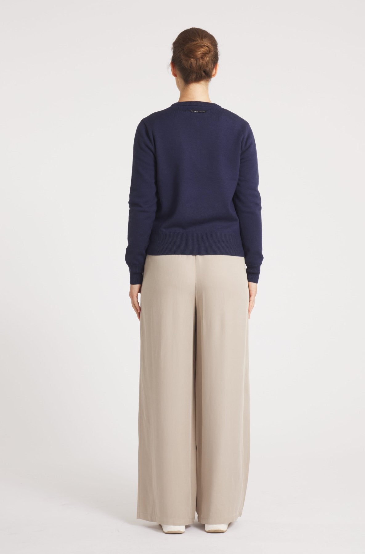 The Duchess | Down / Wool Jacket | Navy