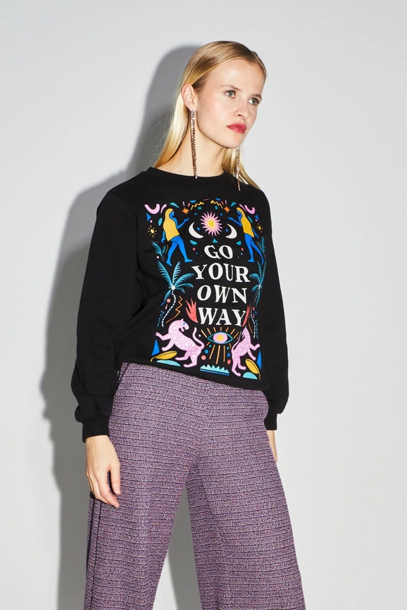 The Eddie Go Your Own Way Sweatshirt-Sweatshirts-IMPREVU-XS-Urbanheer