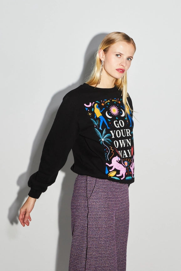 The Eddie Go Your Own Way Sweatshirt-Sweatshirts-IMPREVU-XS-Urbanheer