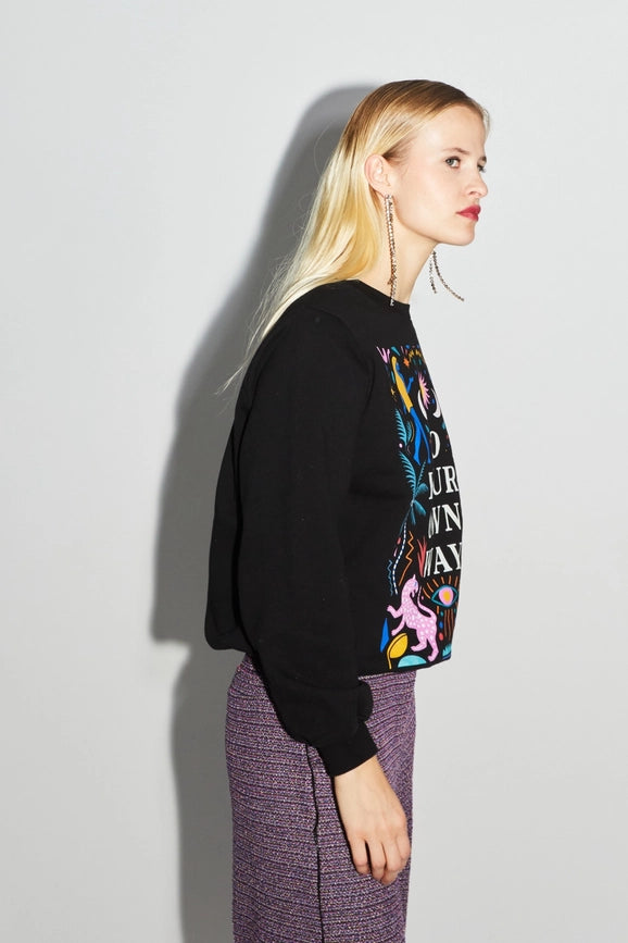 The Eddie Go Your Own Way Sweatshirt-Sweatshirts-IMPREVU-XS-Urbanheer