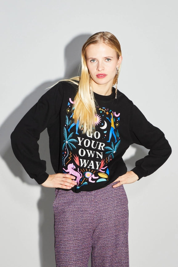 The Eddie Go Your Own Way Sweatshirt-Sweatshirts-IMPREVU-XS-Urbanheer