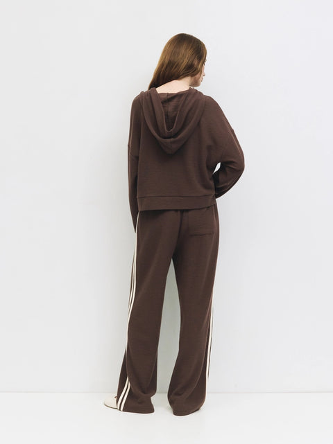The Enzo Hoodie | Waffle Knit Hoodie