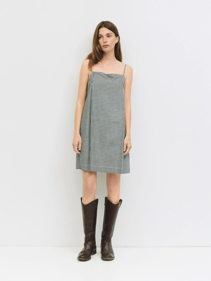 The Everett Dress | Gingham Mini Dress