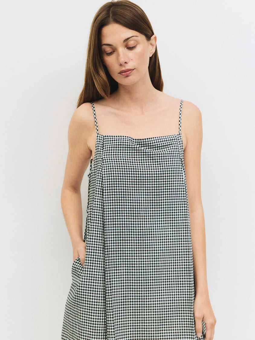 The Everett Dress | Gingham Mini Dress
