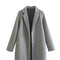 The Famous Zara Coat Solid Woolen Coats White Label-coats-Blak Wardrob-S-G-Urbanheer