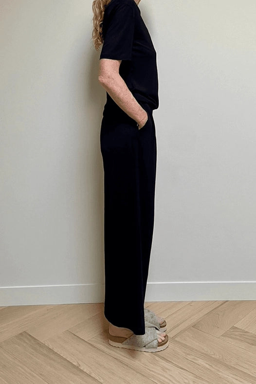 The Flow Pants (Long Leg)-Pants-AWAN (As We Are Now)-XS-Warm Black-Urbanheer