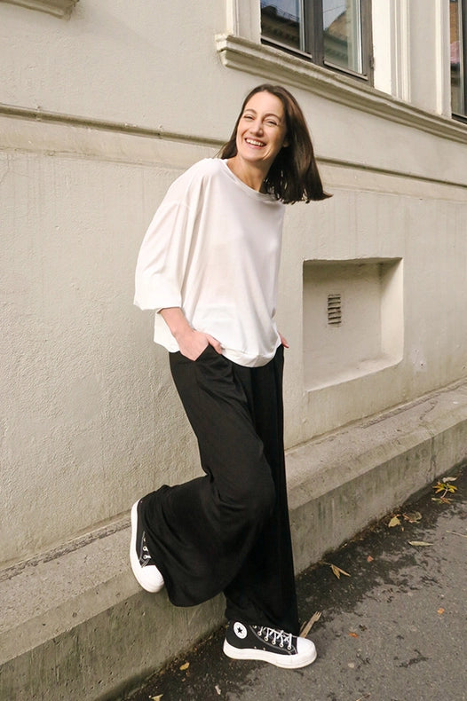 The Flow Pants (Long Leg)-Pants-AWAN (As We Are Now)-XS-Warm Black-Urbanheer