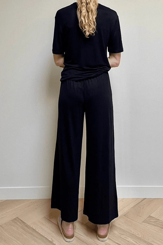 The Flow Pants (Long Leg)-Pants-AWAN (As We Are Now)-XS-Warm Black-Urbanheer