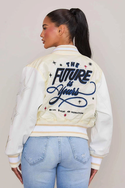 The Future Is Yours Varsity Jacket