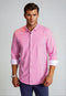The Go Big Stripe Long Sleeve Tech Shirt - Sunset Stripe